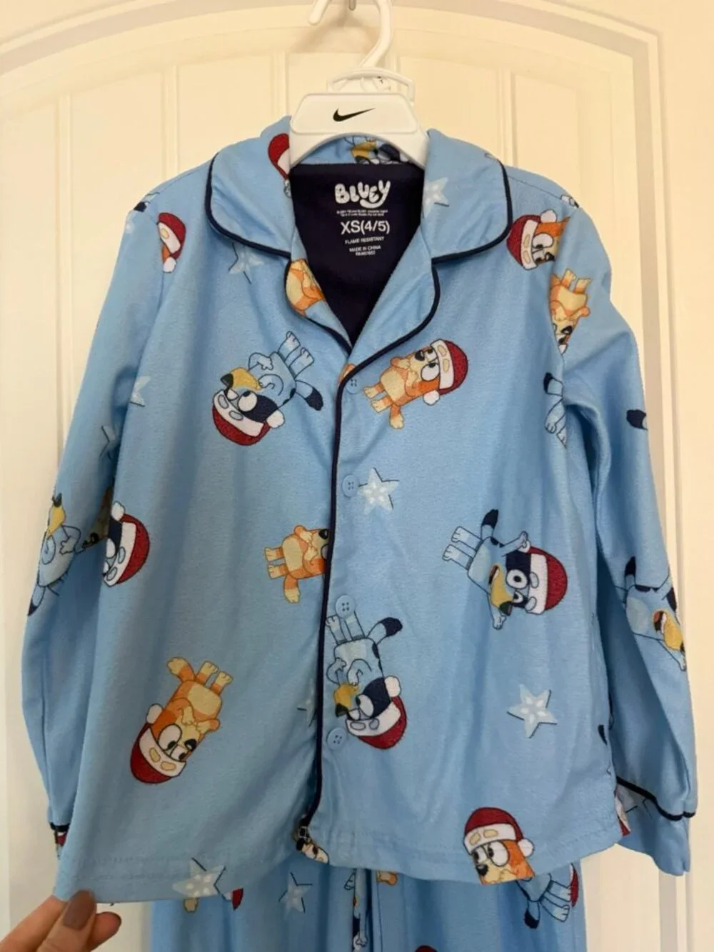 Pajama set - Xs small (4/5) kids bluey holiday